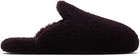 Tekla Purple Home Slippers