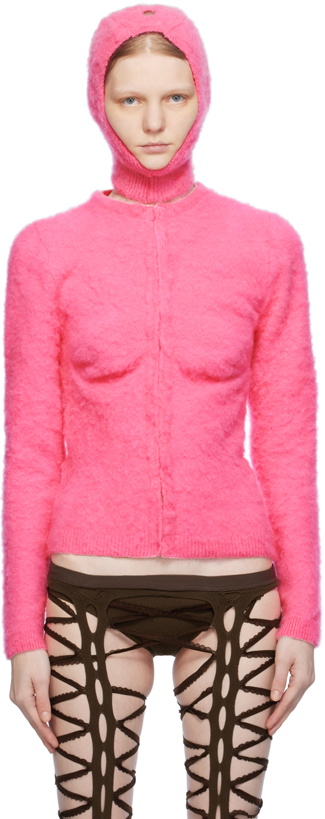Photo: Sinéad O’Dwyer Pink Cup Shaping Cardigan