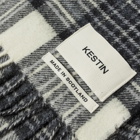 Kestin Men's Bowhill Tartan Scarf in Grey