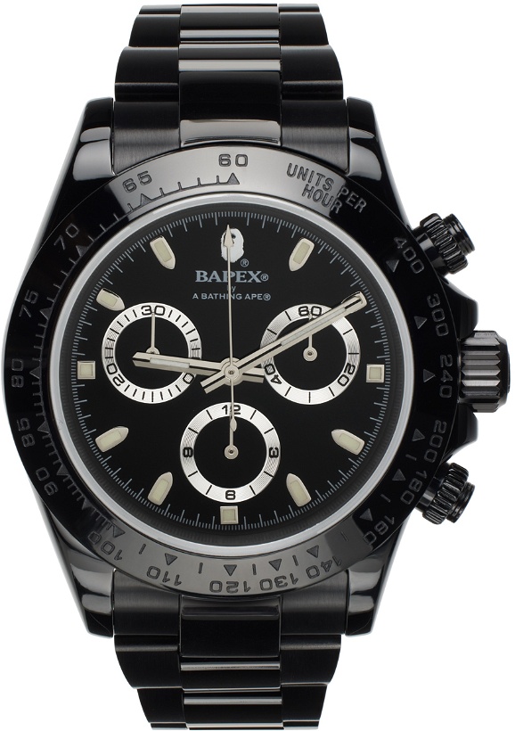Photo: BAPE Black Classic Type 4 Watch