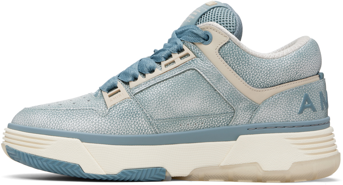 AMIRI Blue Pebbled MA-1 Sneakers