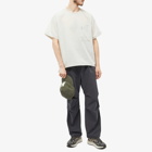 Nanga Men's Air Cloth Comfy T-Shirt in S Beige