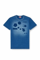 Diesel T-shirt with shadow-effect patches - T-Shirts - Man -