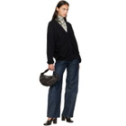 LEMAIRE Brown Mini Quiver Clip Bag