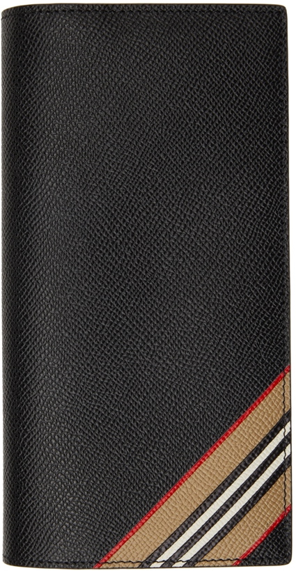 Photo: Burberry Black Stripe Kier Cavendish Wallet