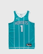 Nike Charlotte Hornets Icon Edition 2022/23 Jordan Dri Fit Nba Swingman Trikot Blue Jerseys