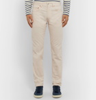 Holiday Boileau - Cotton-Corduroy Trousers - Off-white