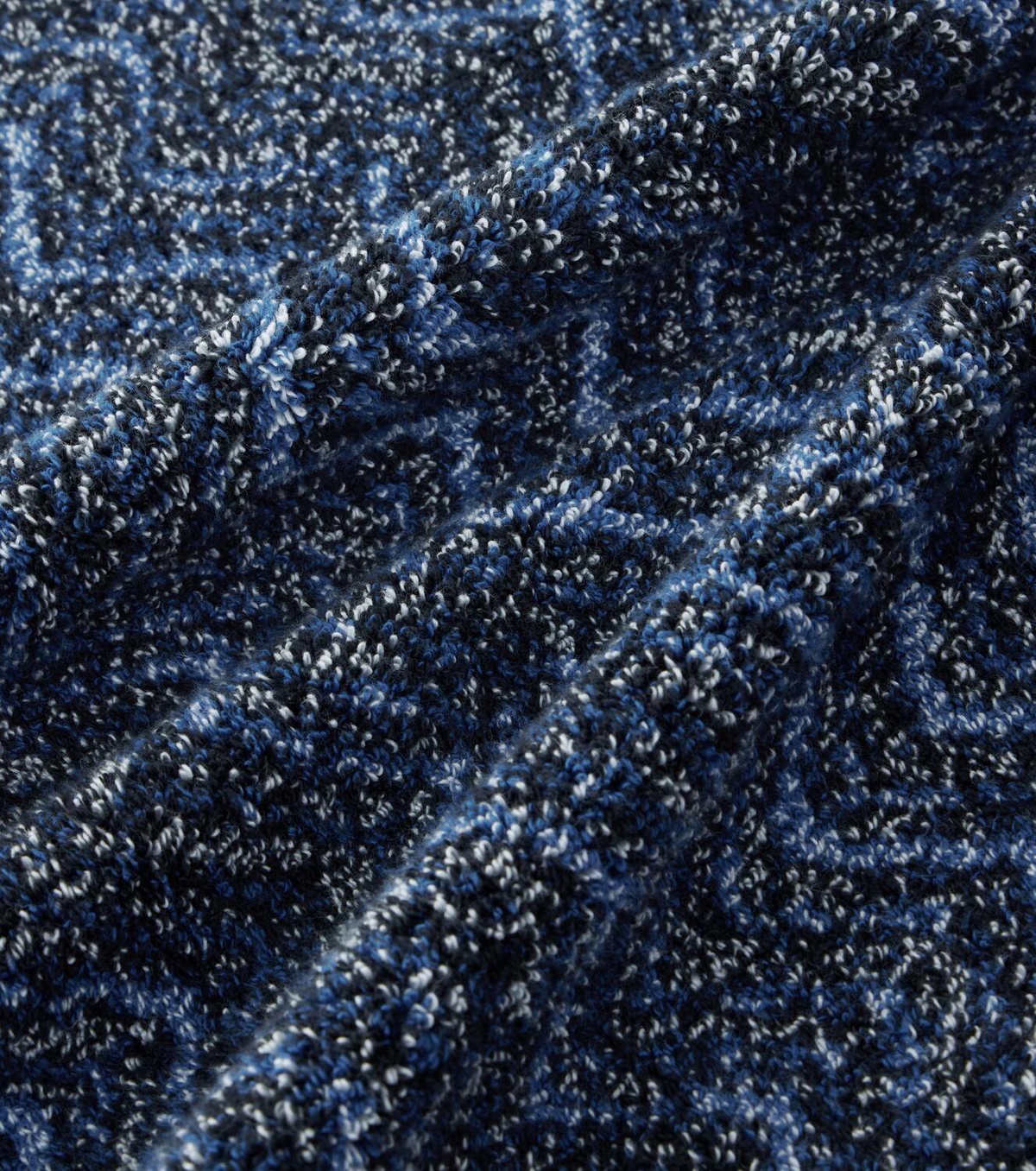 Missoni Azul Zigzag cotton terry beach towel