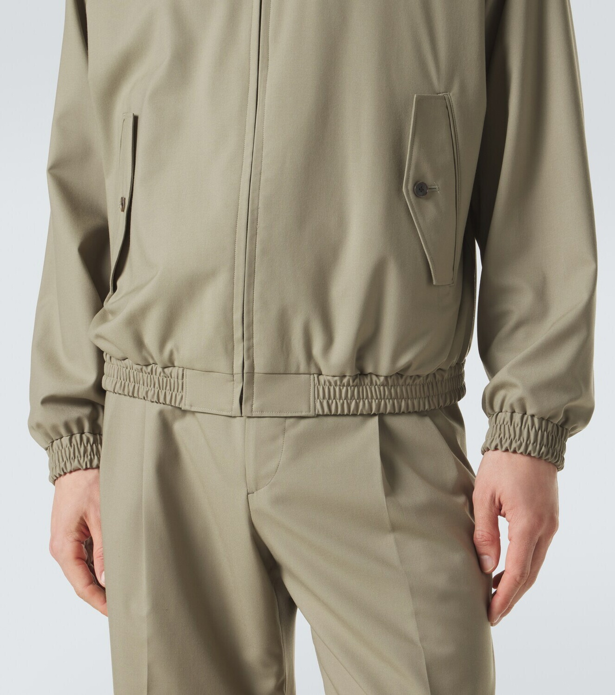 Auralee Wool blouson jacket