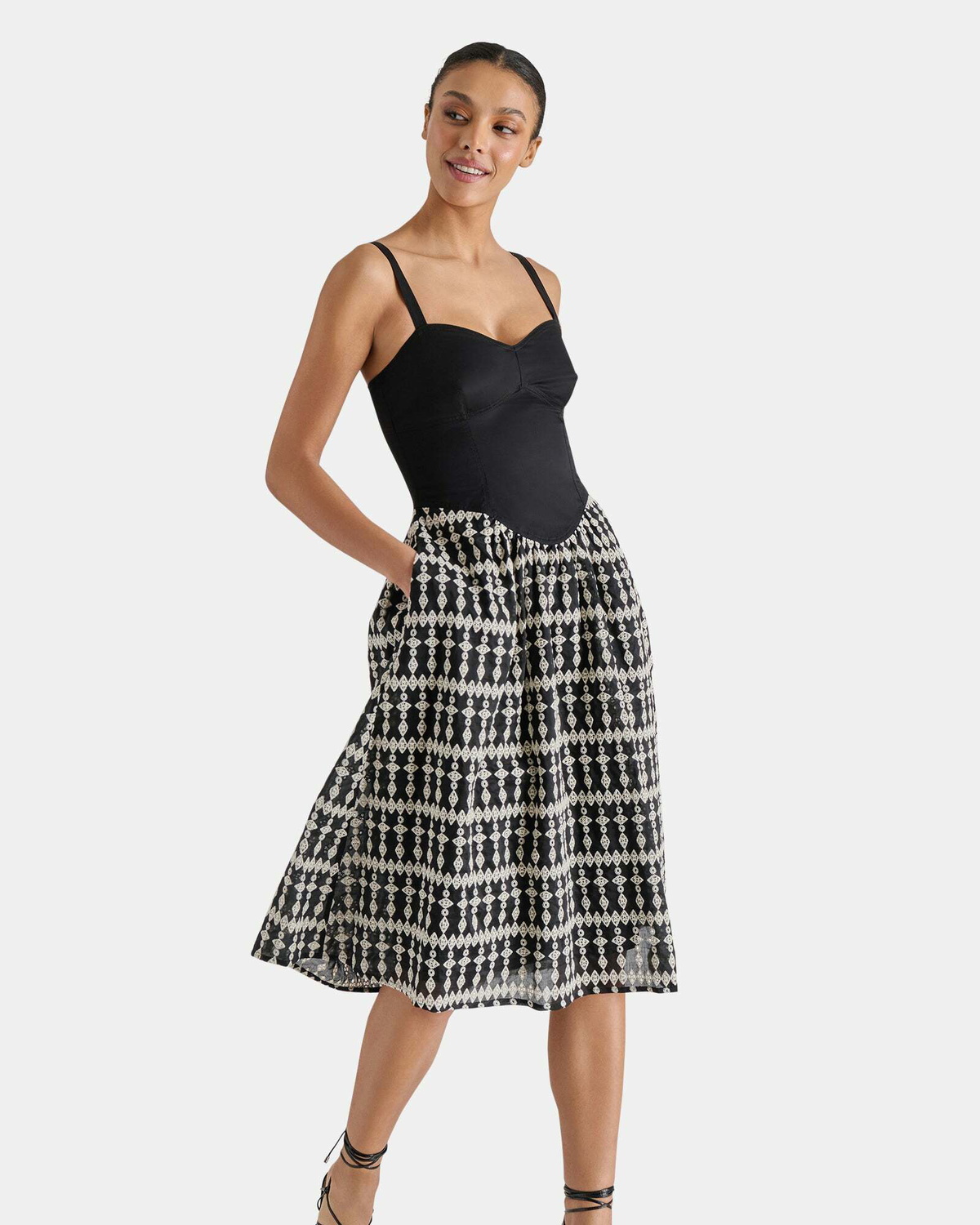 Steve Madden Aster Dress in Black