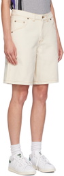 Dime Off-White Classic Denim Shorts