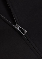 Emporio Armani Logo-embroidered Jersey Sweatshirt Black