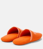 Versace Home Medusa cotton terry slippers
