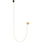 GmbH Gold Long Pin Stone Earrings