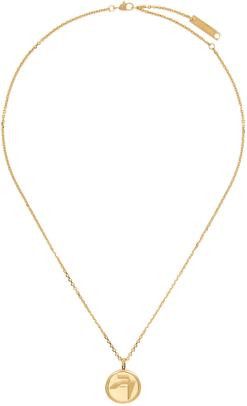 AMBUSH Gold Cable Chain Necklace