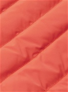Brunello Cucinelli - Slim-Fit Quilted Nylon Down Gilet - Orange