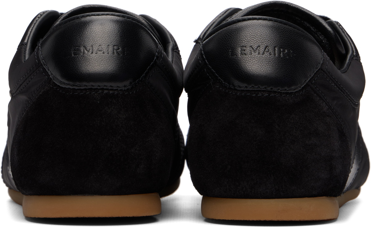 LEMAIRE Black Soft Runner Sneakers