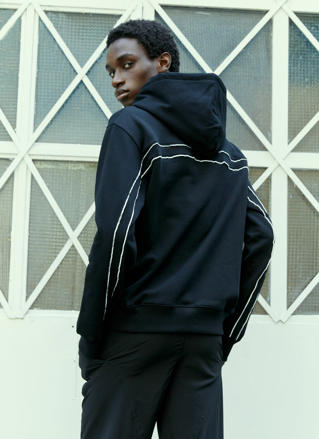 GmbH Piping Hooded Sweatshirt