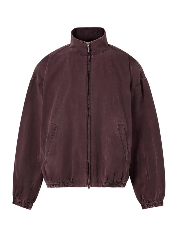 Photo: AGOLDE - Marshall Cotton-Poplin Jacket - Purple