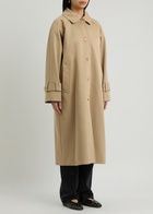 Skall Studio Macy Cotton-twill Coat Beige