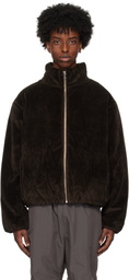 John Elliott Brown Corduroy Puffer Jacket