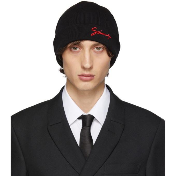 Photo: Givenchy Black Wool Beanie