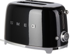 SMEG Black Retro-Style 2 Slice Toaster