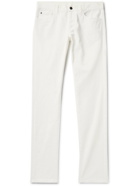Canali - Slim-Fit Jeans - White
