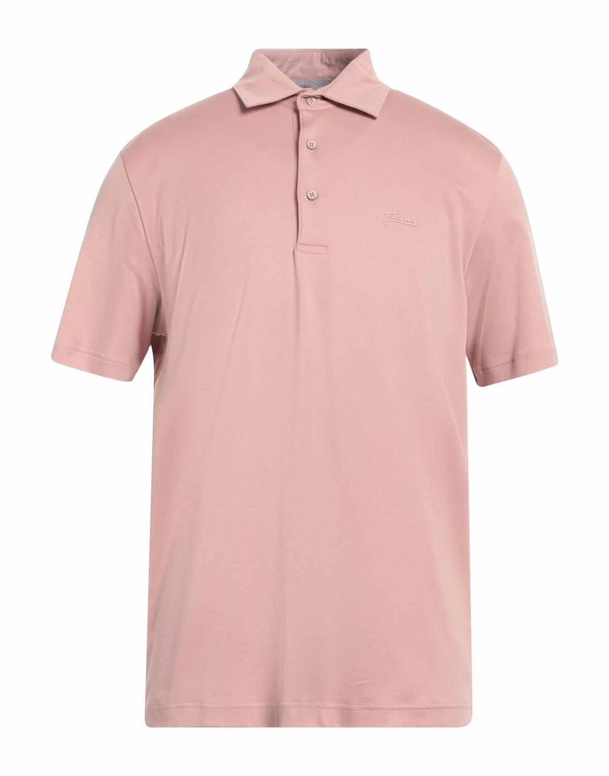 Herno Resort Mens Polo shirt Antique rose