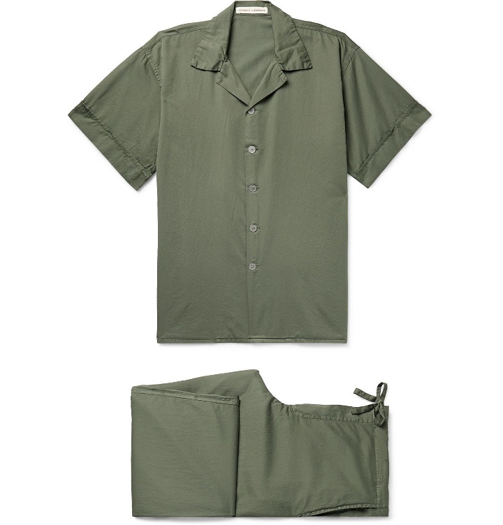 Photo: Cleverly Laundry - Continential Cotton Pyjama Set - Green
