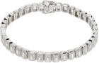 Hatton Labs SSENSE Exclusive Silver Tennis Bracelet