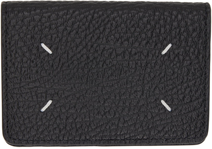 Maison Margiela Black Leather Money Clip Maison Margiela