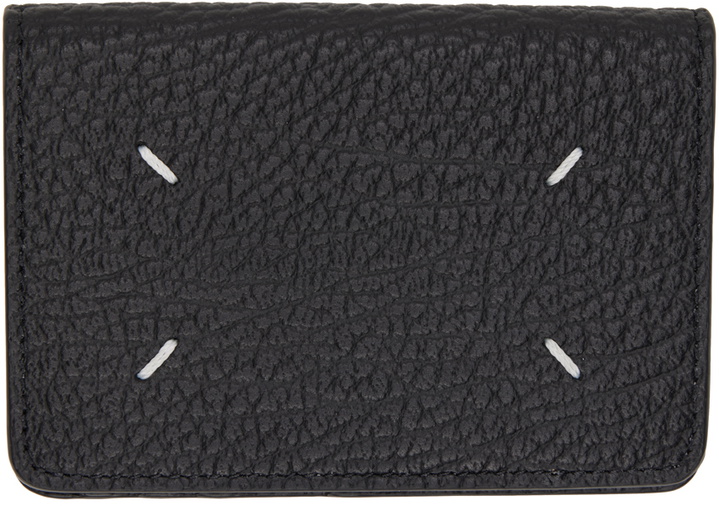 Photo: Maison Margiela Black Four Stitches Card Holder