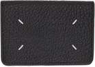 Maison Margiela Black Four Stitches Card Holder