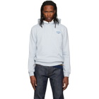 A.P.C. Blue Standard 'Rue Madame' Hoodie