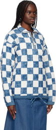 Story mfg. Blue & White Mineral Jacket