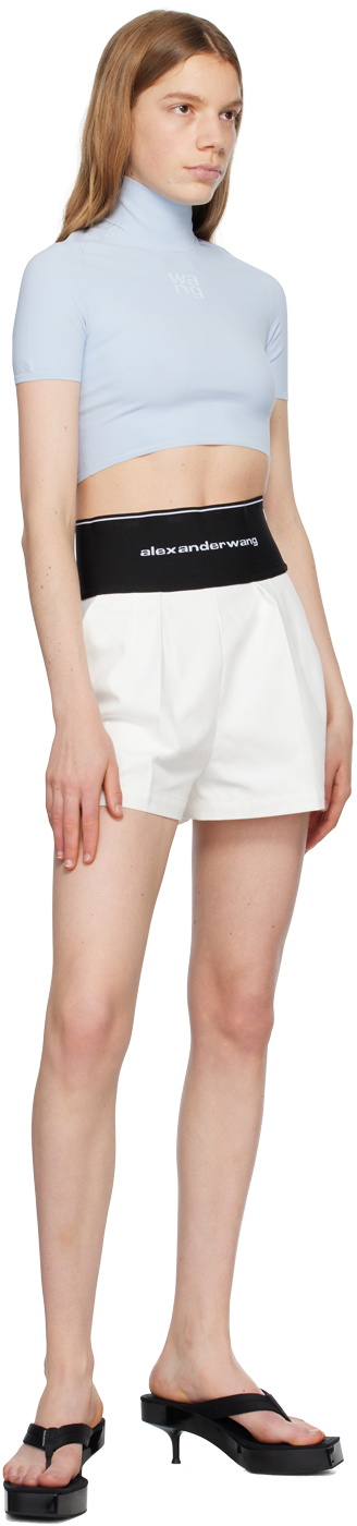 Alexander Wang White Safari Shorts Alexander Wang