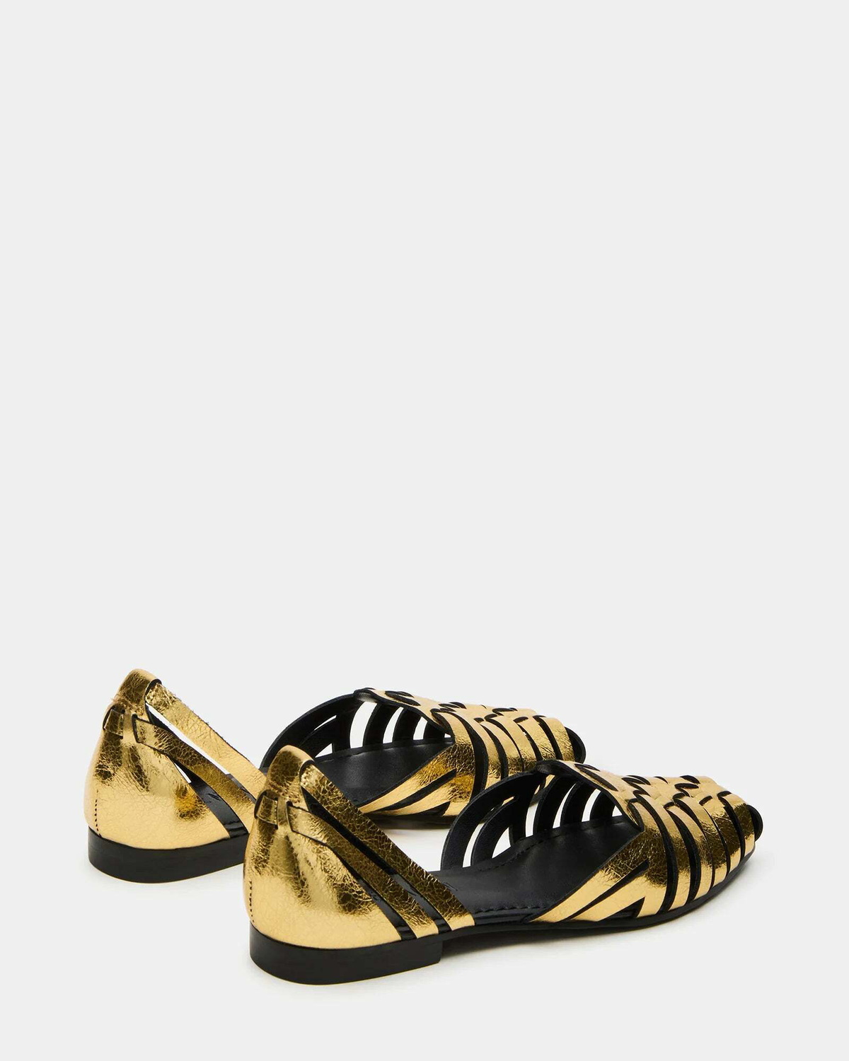 Steve Madden Medlin Flats in Gold