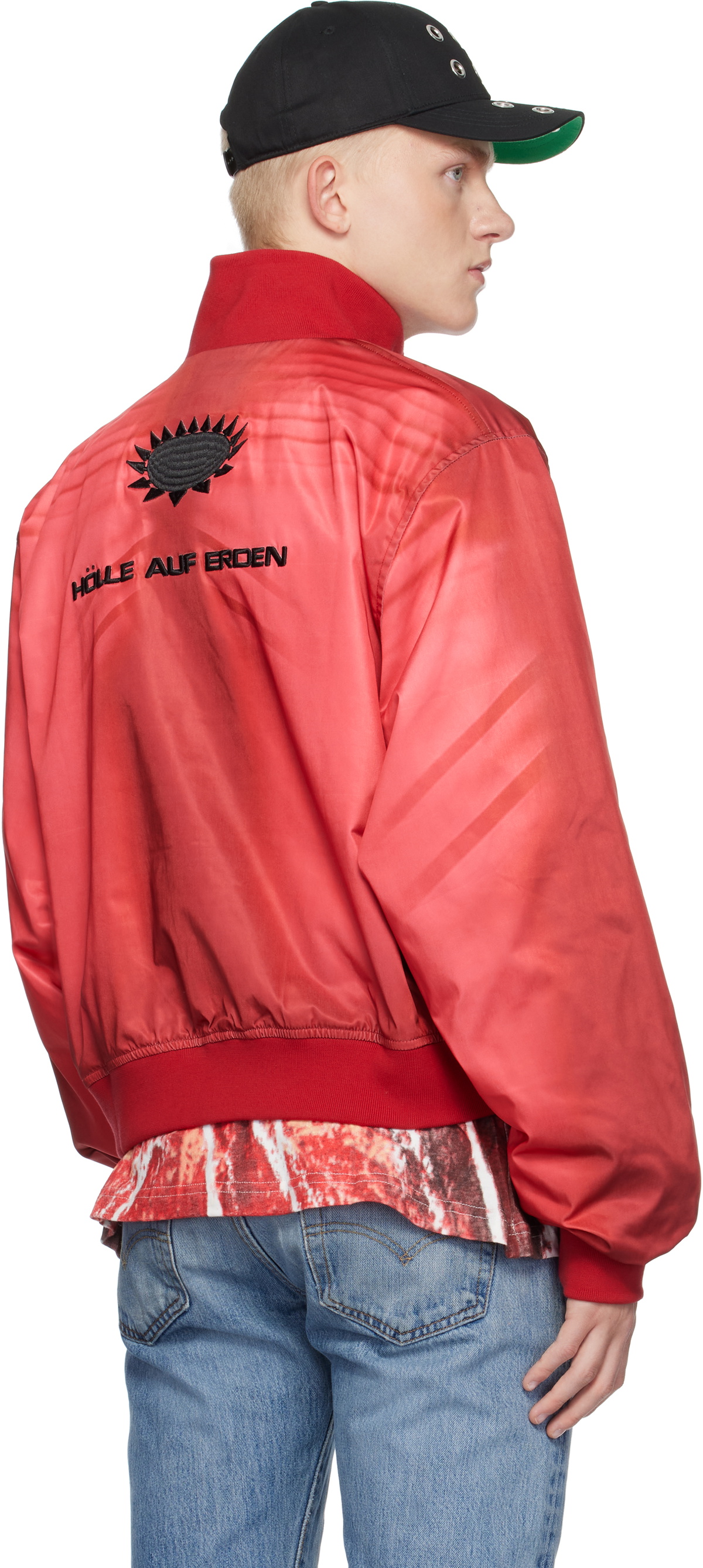 Demmo DEMMO Red 'Demmo' Track Jacket
