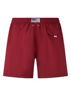 MC2 Saint Barth Man Lightweight Fabric Burgundy Swim Shorts Lighting Pantone | Pantone® Special Edition