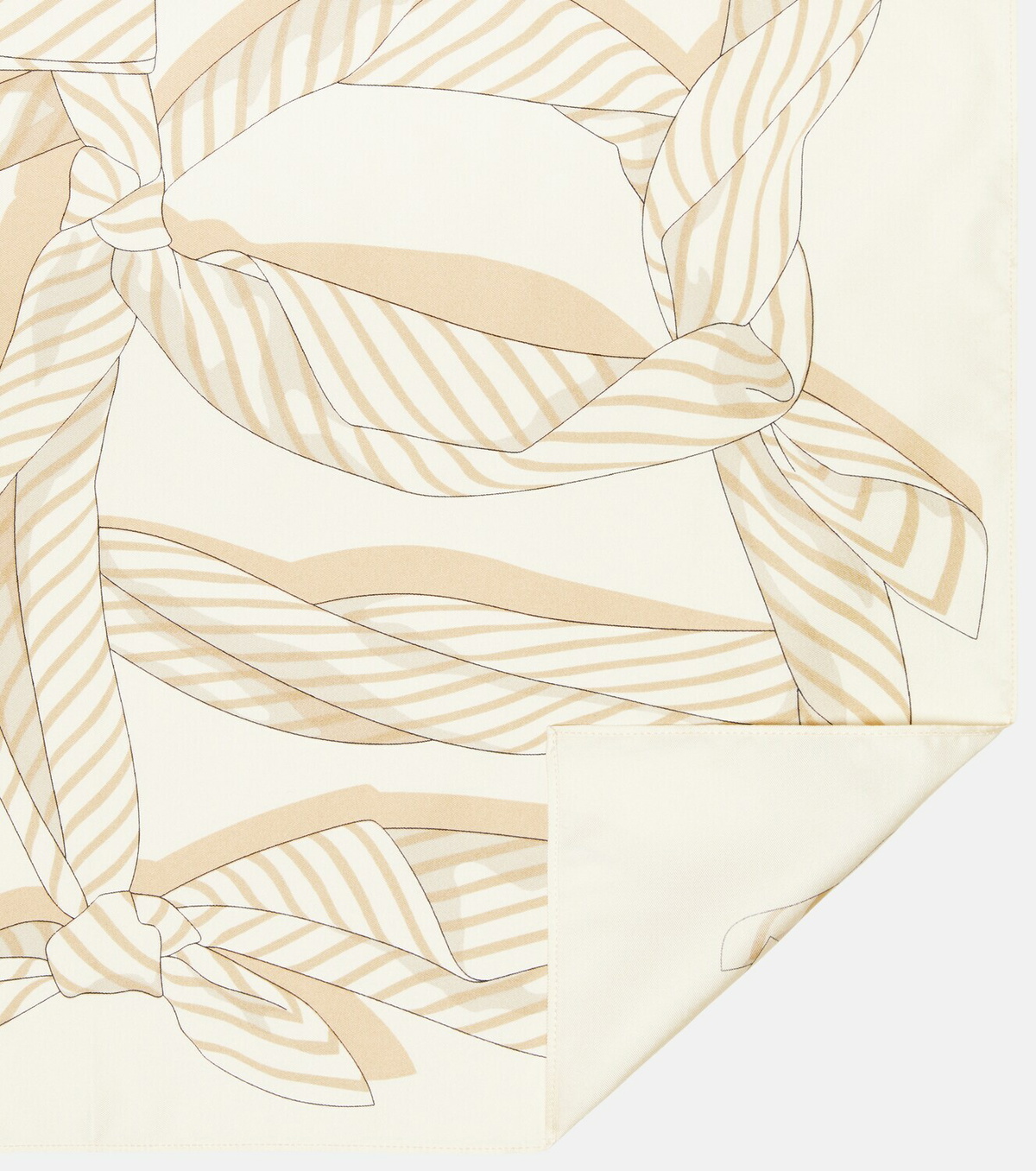 Toteme - Monogram silk scarf Toteme