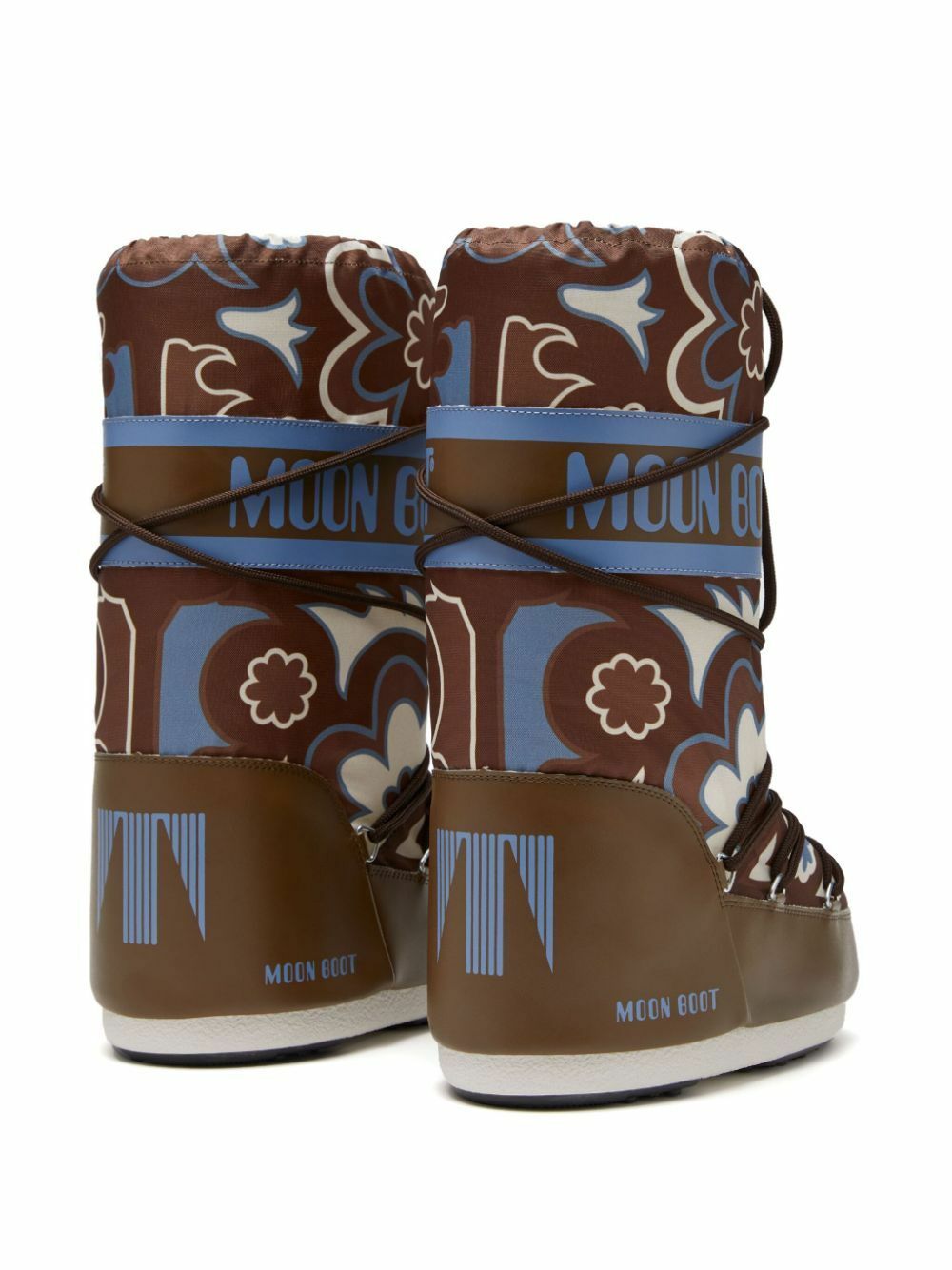 Moon Boot Icon Floral-Print Boots