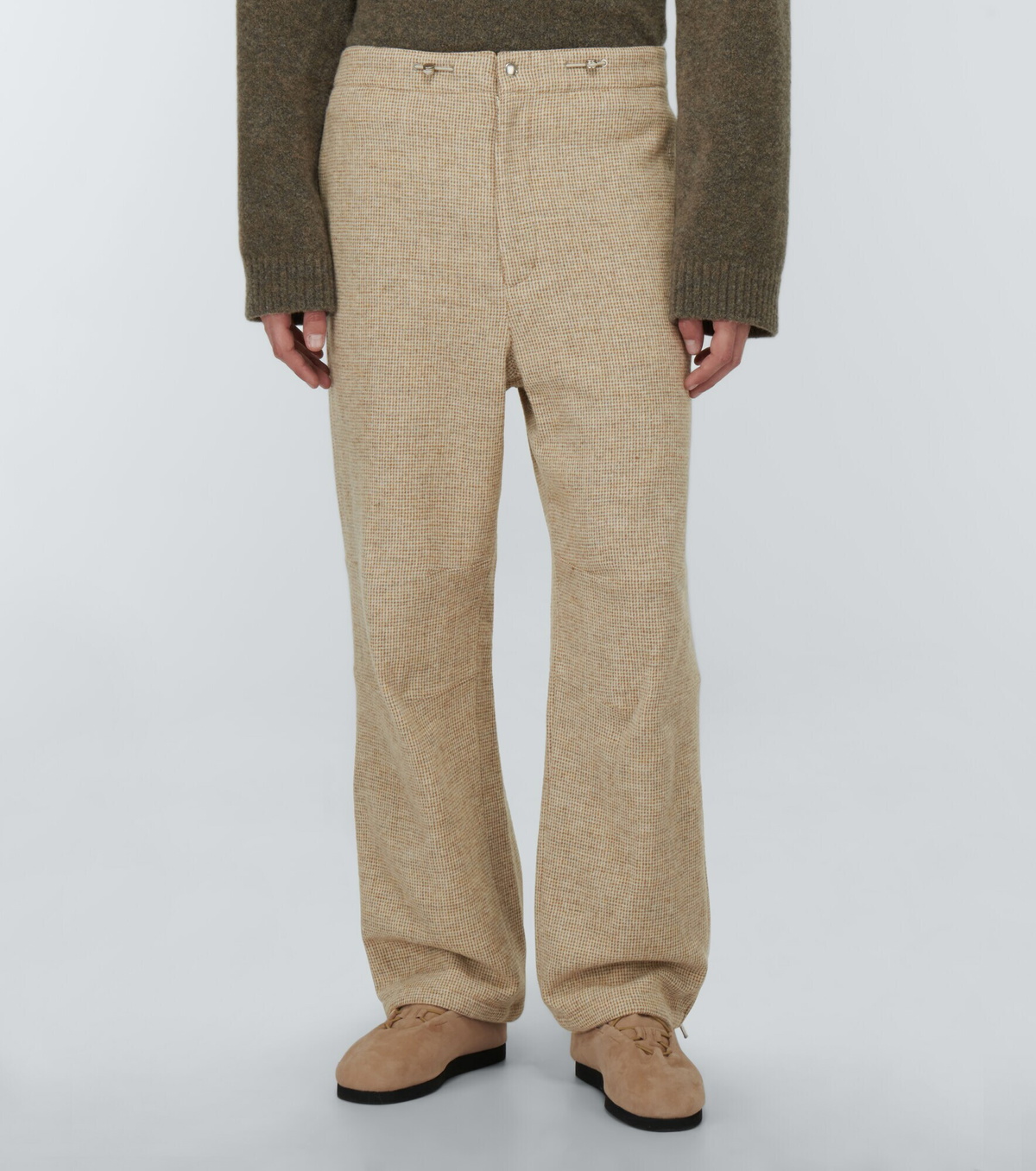 Auralee - Wool tweed pants Auralee