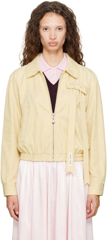 Photo: Sandy Liang Beige Darcy Jacket