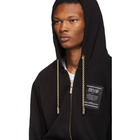 Versace Jeans Couture Black Curb Chain Hoodie