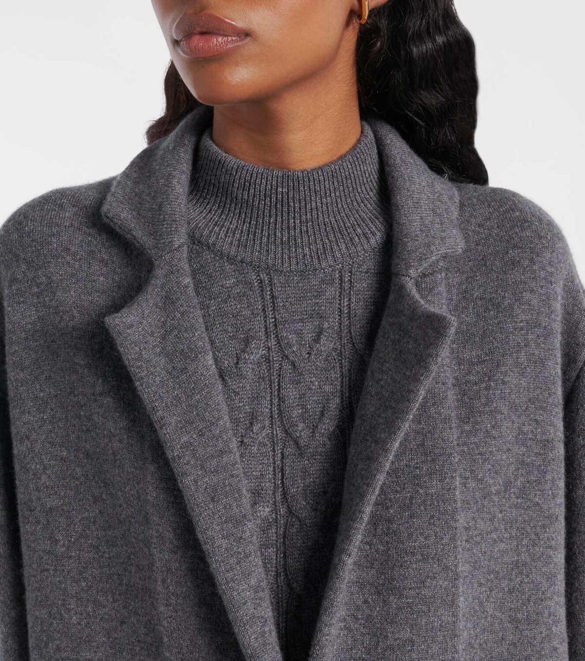 Lisa Yang Anni cashmere coat