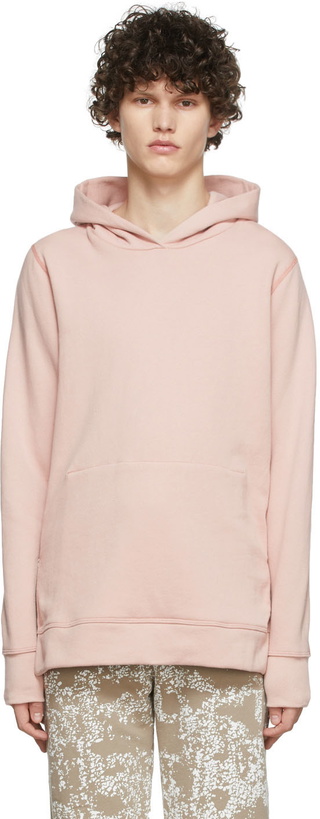 Photo: John Elliott Pink Cotton Villain Hoodie