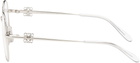 LOEWE Silver Anagram Aviator Glasses