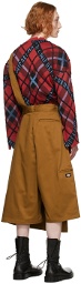 KIDILL SSENSE Exclusive Brown Dickies Edition Fold Trousers