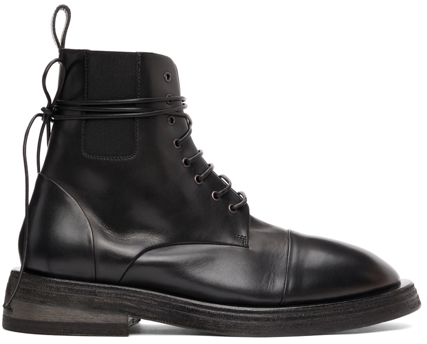 Marsèll ankle lace-up boots - Black